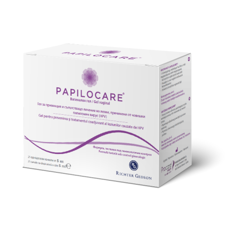PAPILOCARE вагинален гел 5ml x 21
