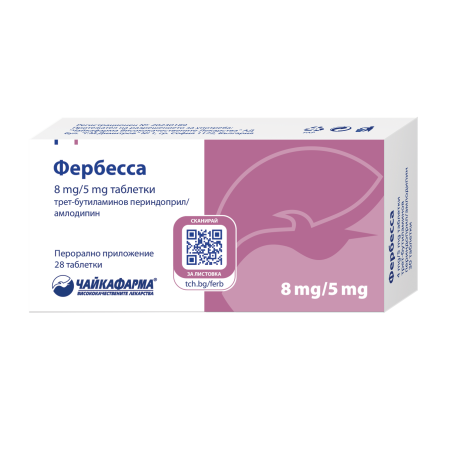 FERBESSA 8mg/5mg x 30 tabl