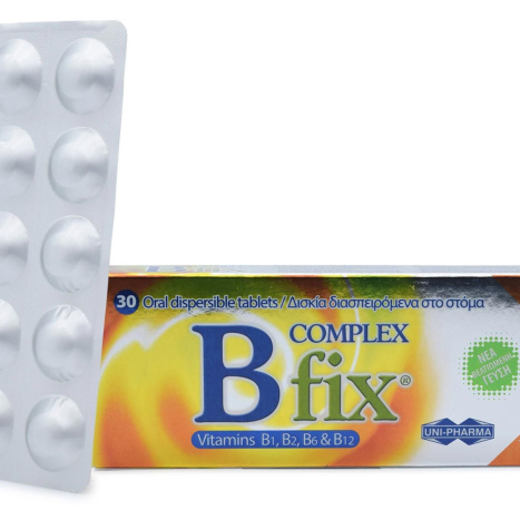 B COMPLEX FIX contributes to the regulation of hormonal activity x 30 tabl