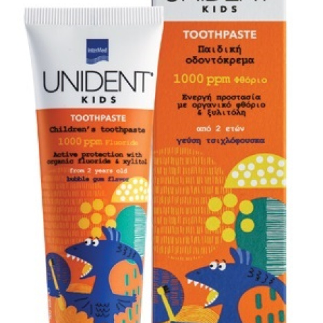 UNIDENT KIDS toothpaste 1000 ppm F 50 ml