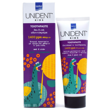 UNIDENT KIDS toothpaste 1400 ppm F 50 ml