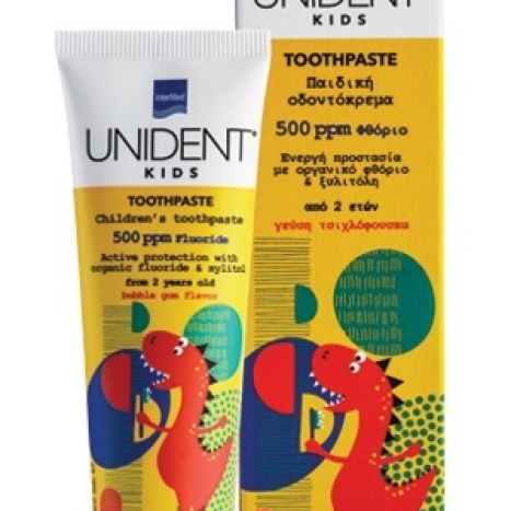 UNIDENT KIDS toothpaste 500 ppm F 50 ml