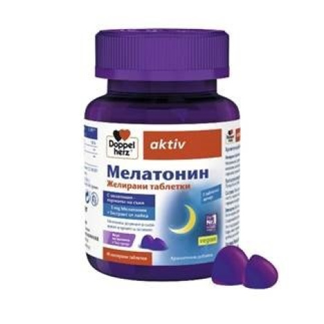 DOPPELHERZ AKTIV Мелатонин желирани таблетки x 40 gummy tabl