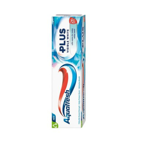 AQUAFRESH PLUS VISIBLE WHITE паста за зъби 75ml