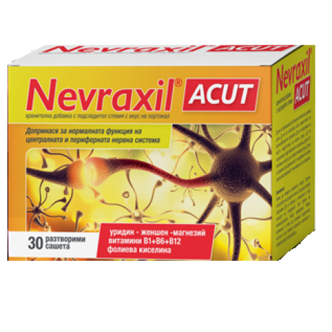 NEVRAXIL ACUT за периферната нервна система x 30 sach