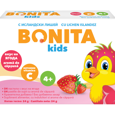 BONITA Kids с вкус на ягода x 24 past