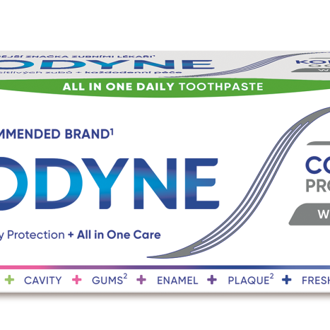 SENSODYNE COMPLETE PROTECTION WHITE паста за зъби 75ml