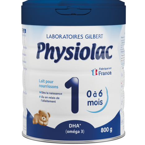 PHYSIOLAC 1 адаптирано мляко за кърмачета 800g
