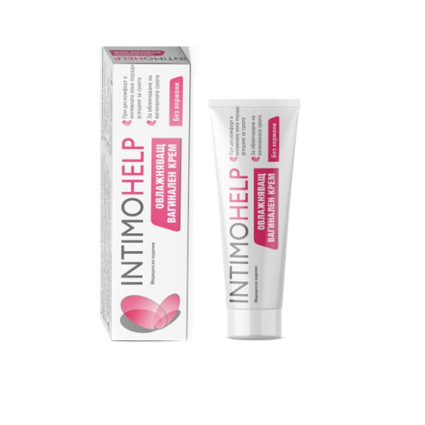 INTIMO HELP овлажняващ вагинален крем без хормони 50ml