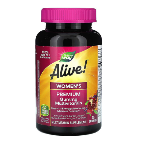 NATURES WAY ALIVE желирани мултивитамини за жени x 75