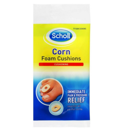 SCHOLL Foam Cushion Corn Protection Patches x 9