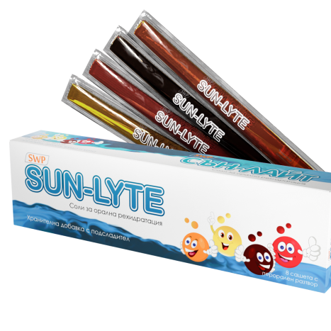 SWP SUN-LYTE rehydration salts x 8 sachets