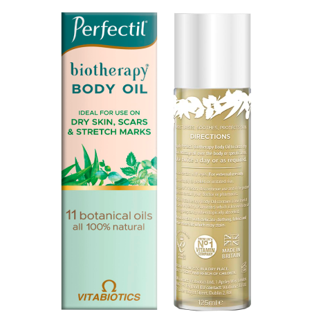 VITABIOTICS PERFECTIL BIOTHERAPY олио за тяло при суха кожа и стрии 125ml