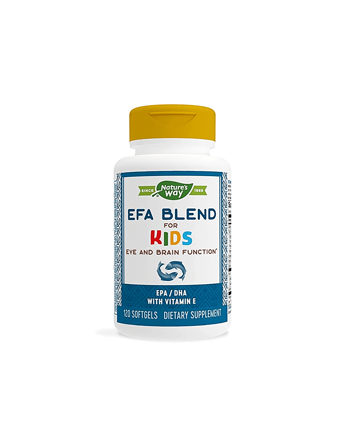 NATURES WAY EFA BLEND For Children brain and vision support for children x 120 softgels NATURES WAY EFA BLEND For Children brain and vision support for children x 120 softgels